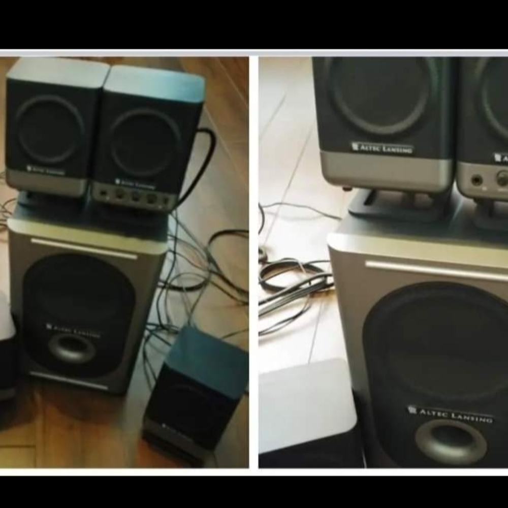 Altec Lansing Black Speaker System